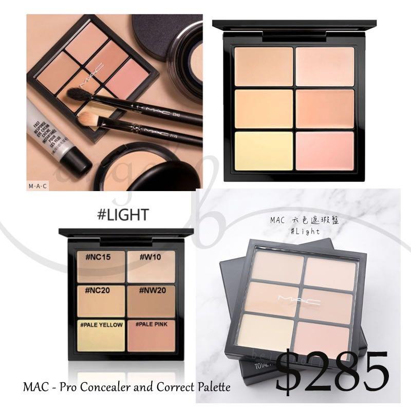 mac pro concealer palette