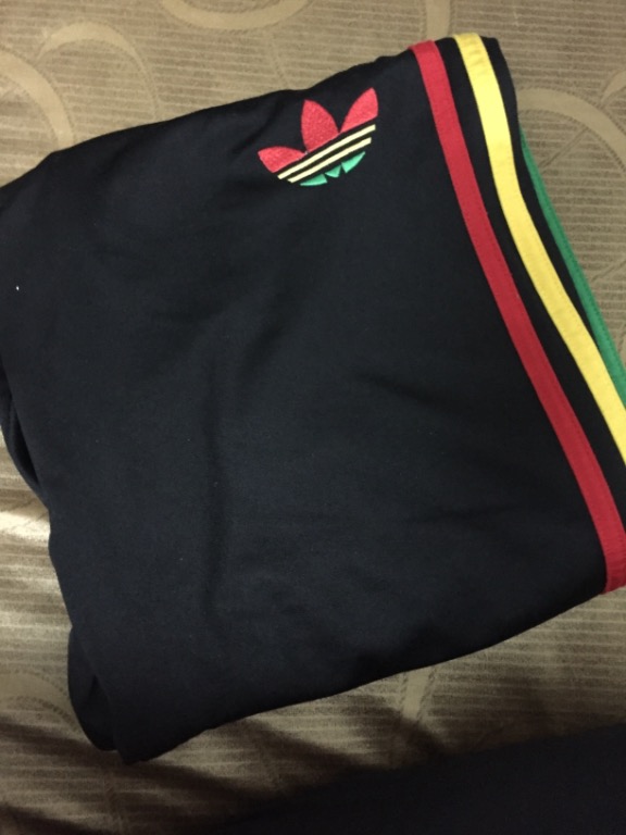 Adidas rasta tracksuit hotsell