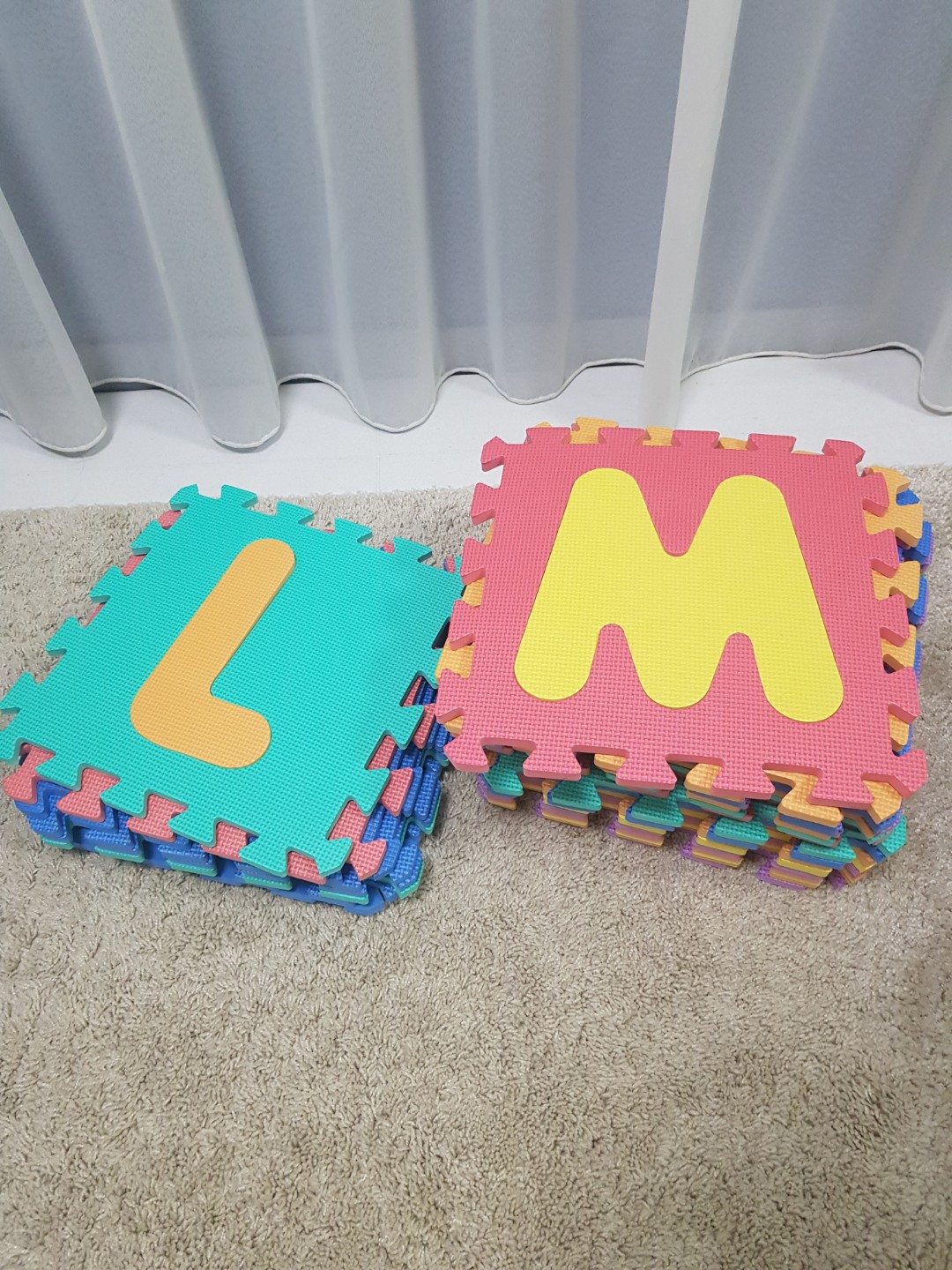 Alphabet mat, Babies & Kids, Infant Playtime on Carousell