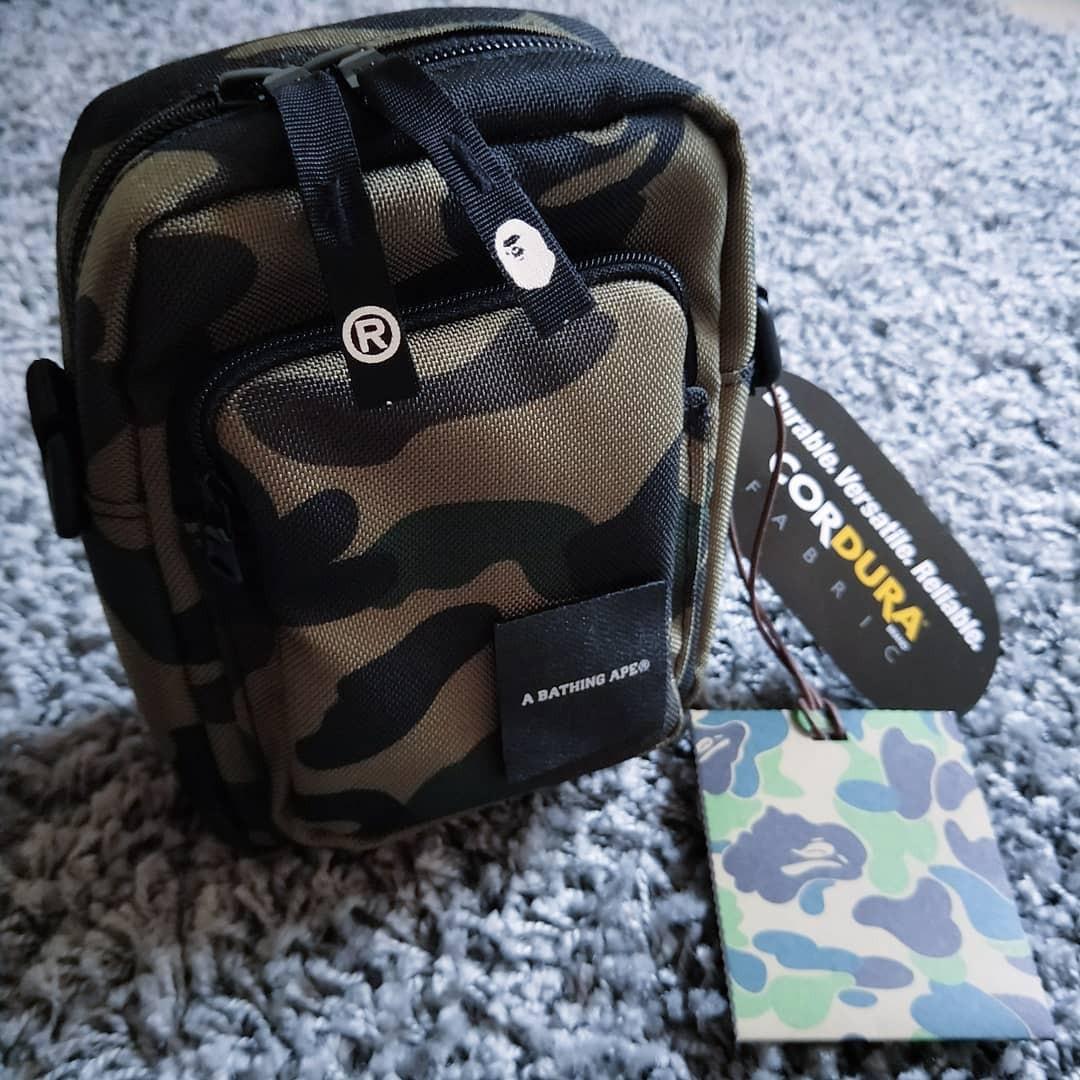 Bape camo sling outlet bag