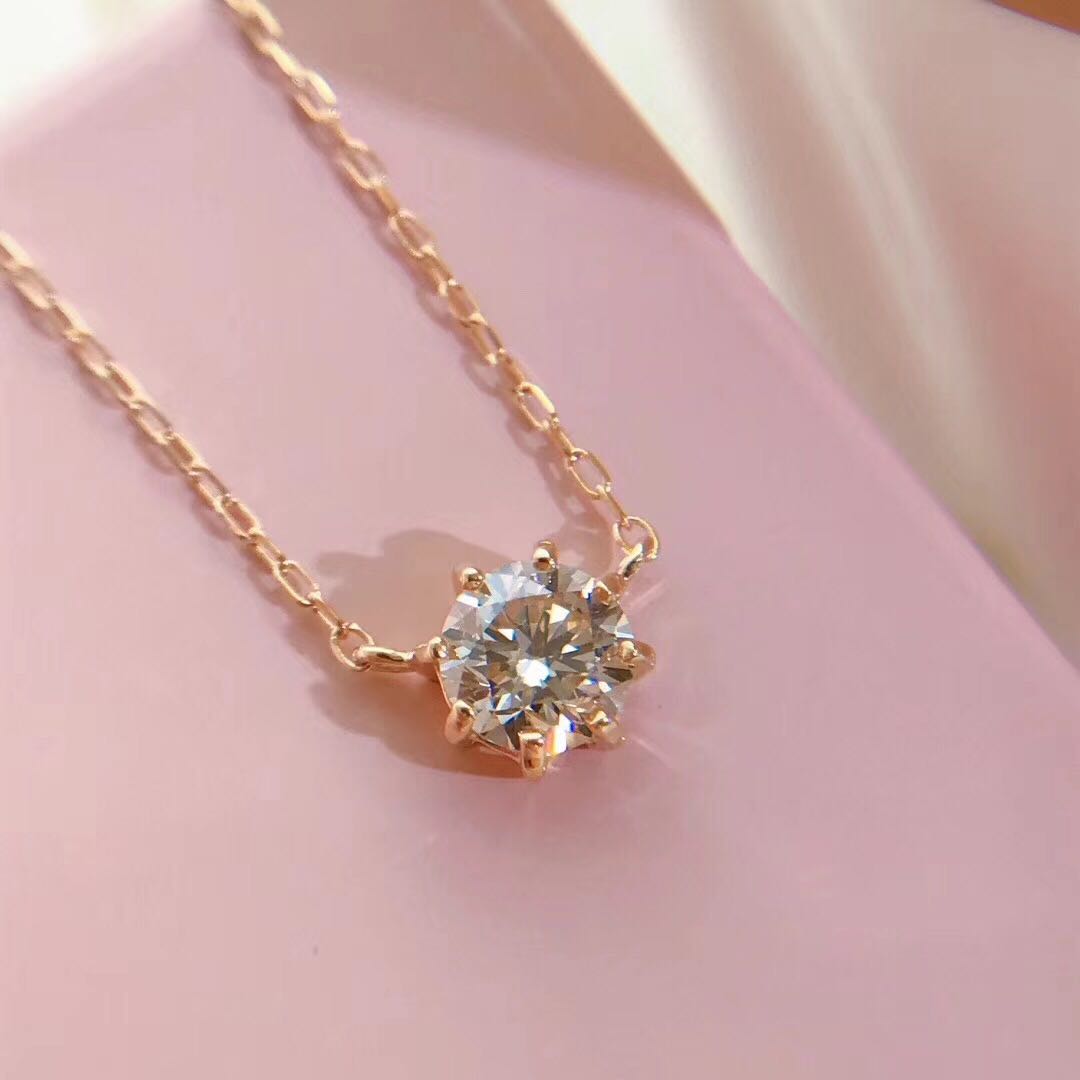 BN 18k 0.3 carat diamond necklace