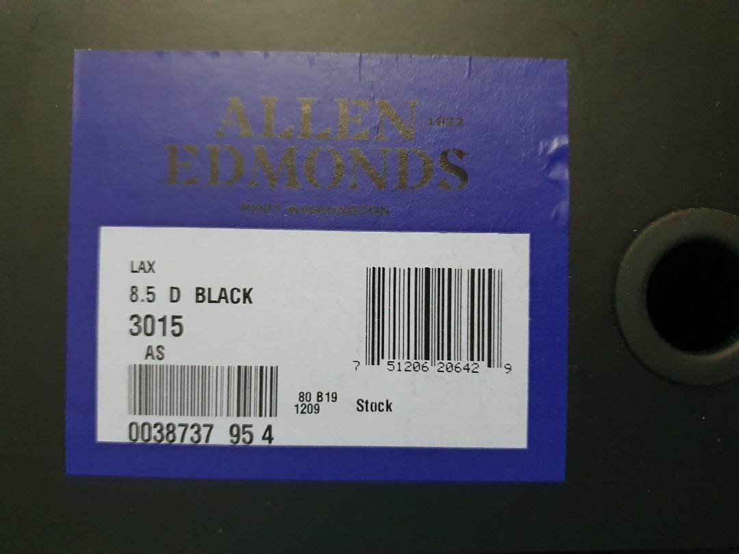 BNIB Allen Edmonds Lax Derby Shoes Men s Fashion Footwear Dress