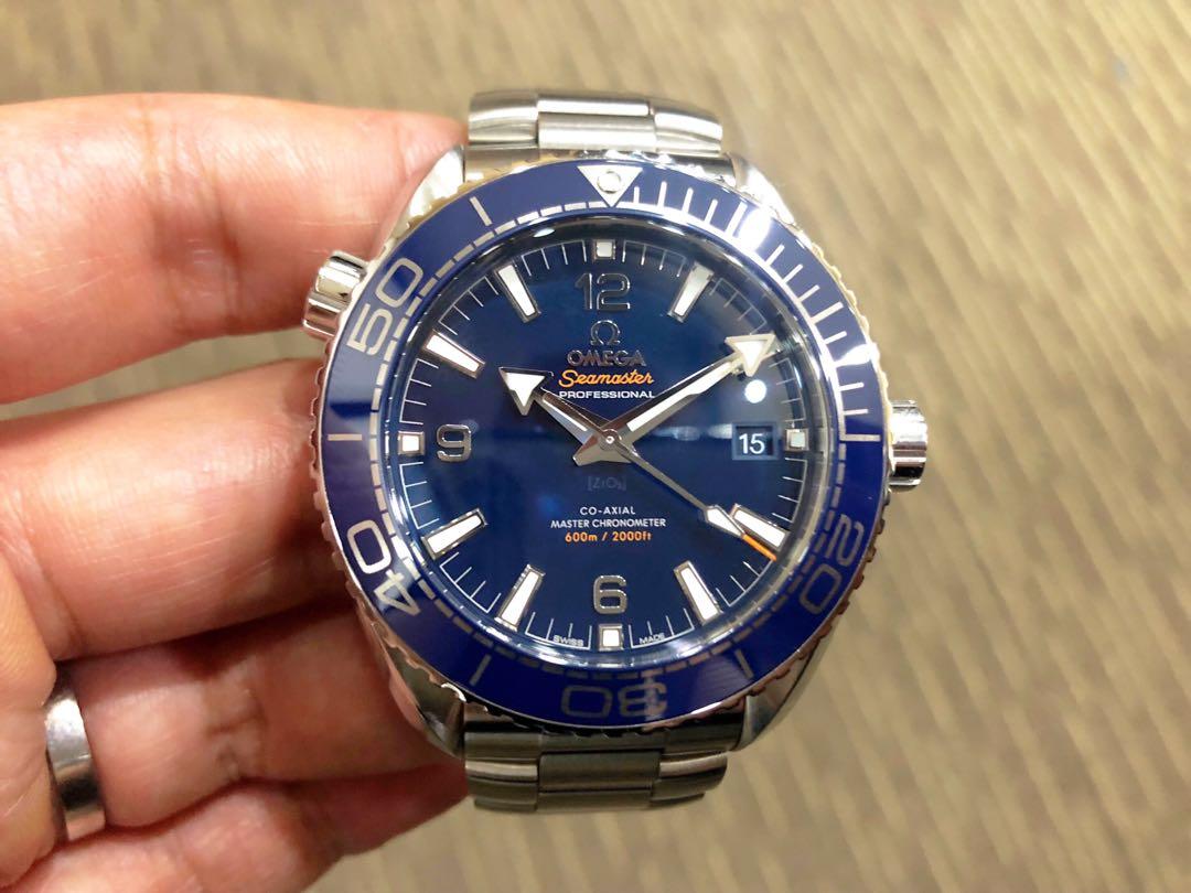 Omega planet ocean 43.5 blue outlet