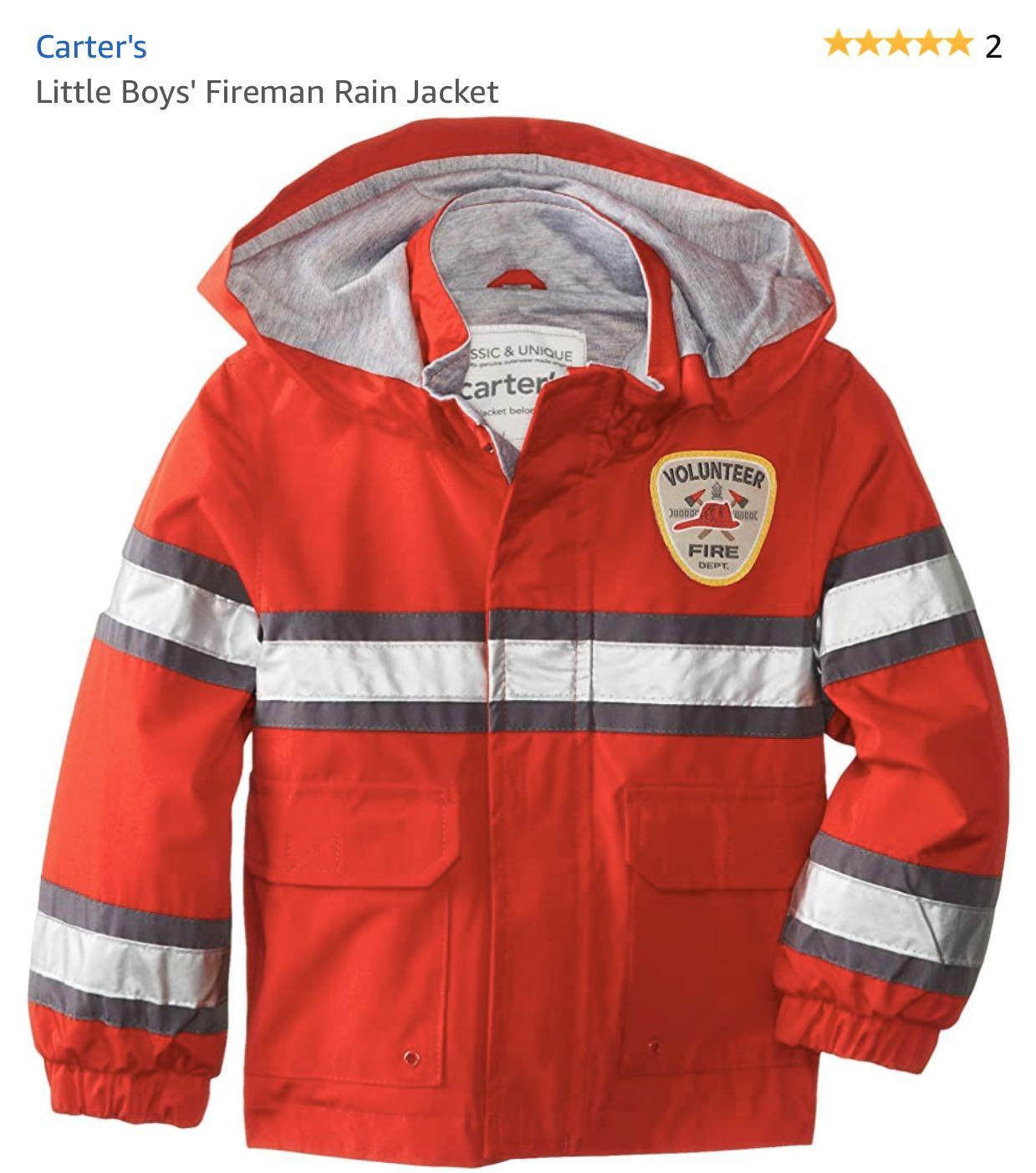 Carters fireman jacket online