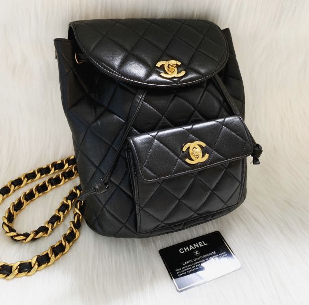 Chanel vintage Duma backpack, Luxury, Bags & Wallets on Carousell