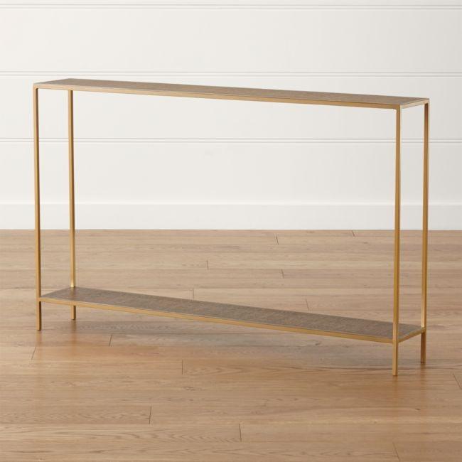 Crate barrel online console table