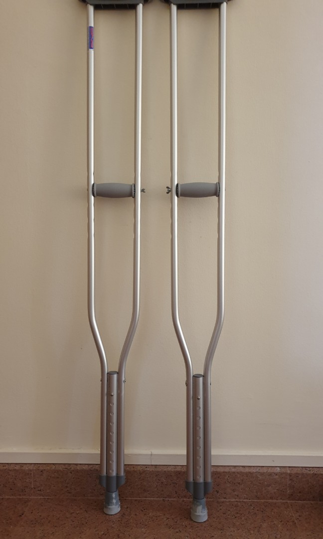 Crutches Walking Aid, Beauty & Personal Care, Foot Care on Carousell