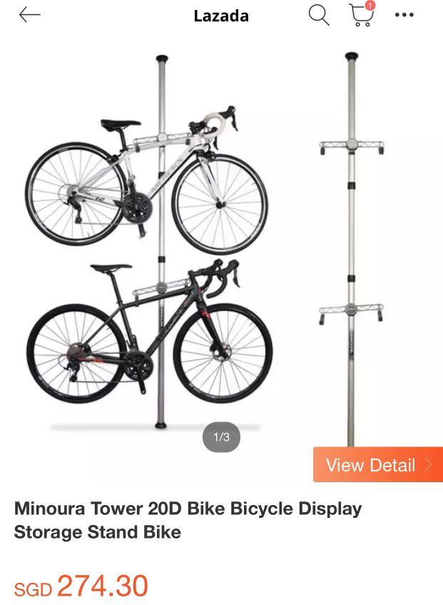double bicycle stand