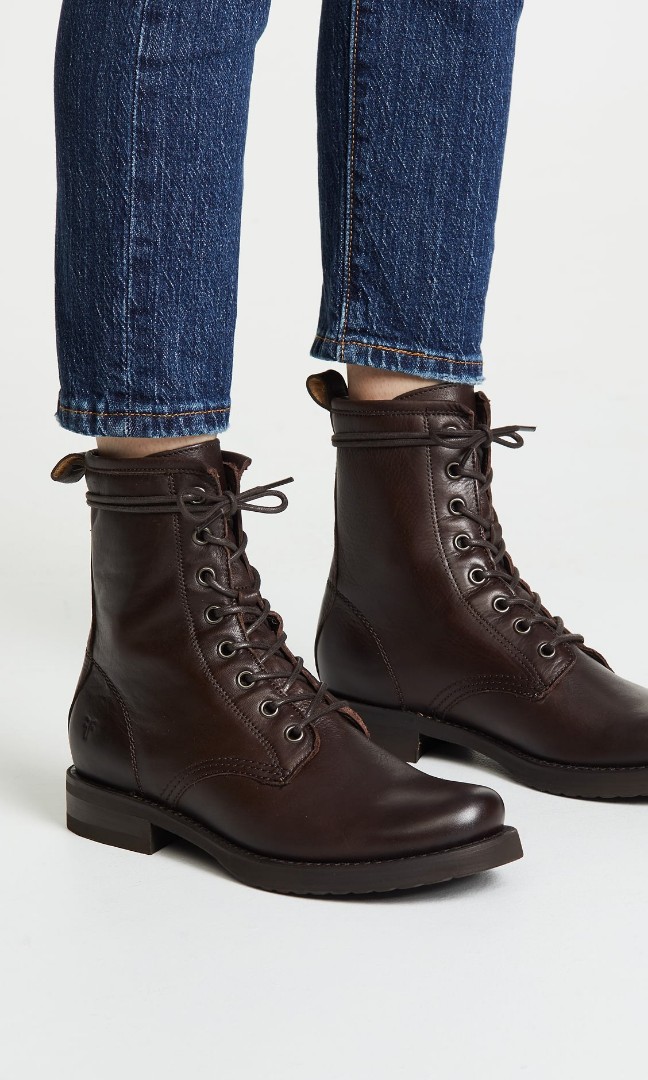 mid calf military boots