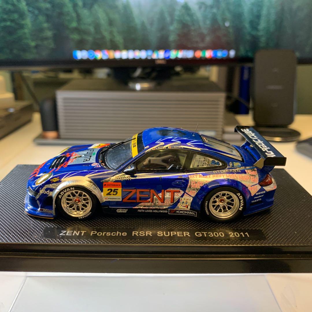 EBBRO】ZENT Porsche RSR SUPER GT300 1/43 EBBRO 1⁄43 SUPER GT300