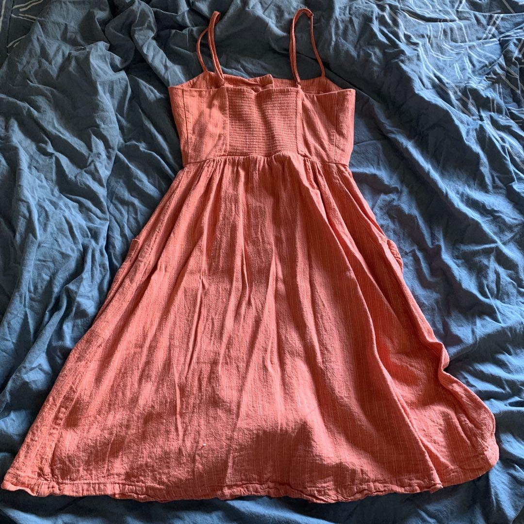 Forever 21 button down midi dress clearance