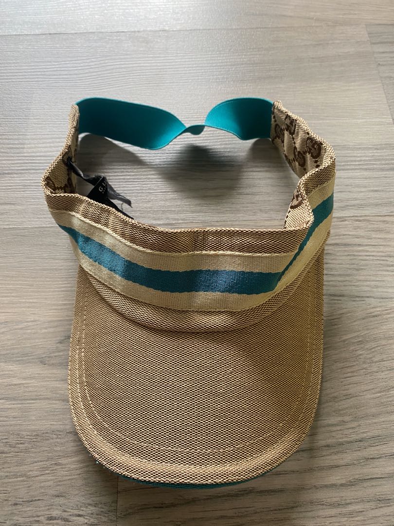 Gucci Visor, Men's Fashion, Watches & Accessories, Caps & Hats on Carousell