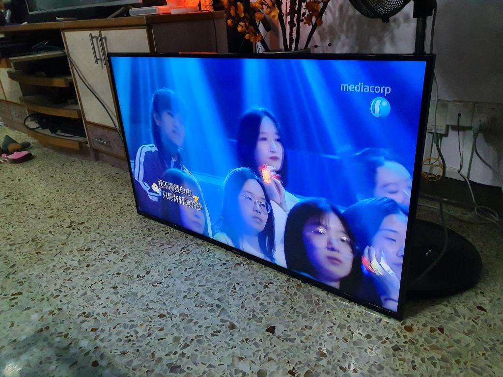hisense led 4k tv 50 inch led50ec590un no stand leg tv home appliances tv entertainment tv on carousell
