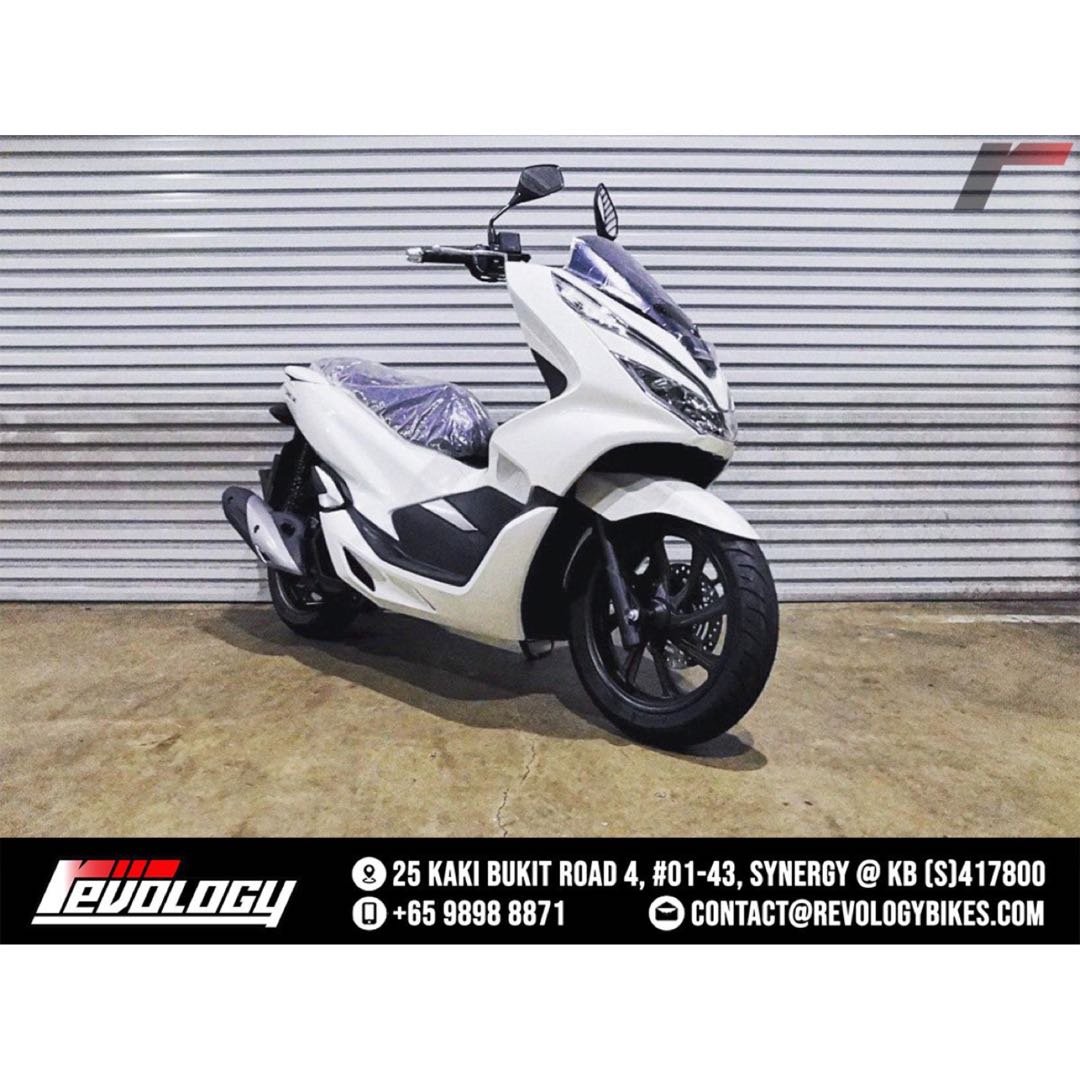 honda pcx white 2020