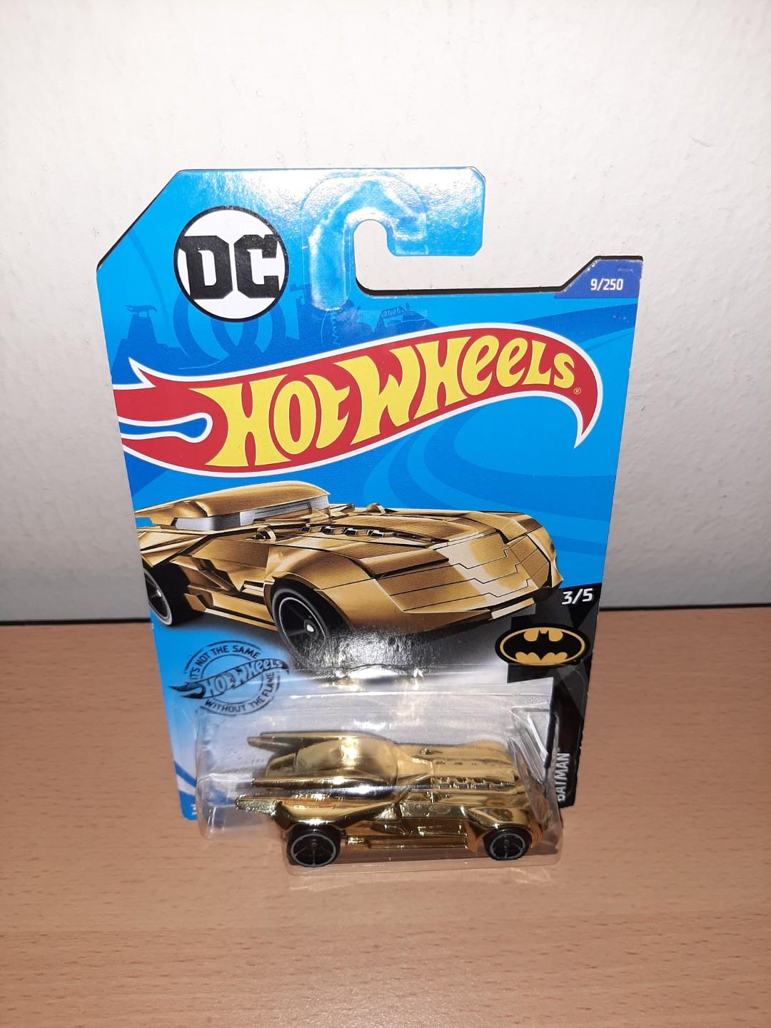 hot wheels gold batmobile