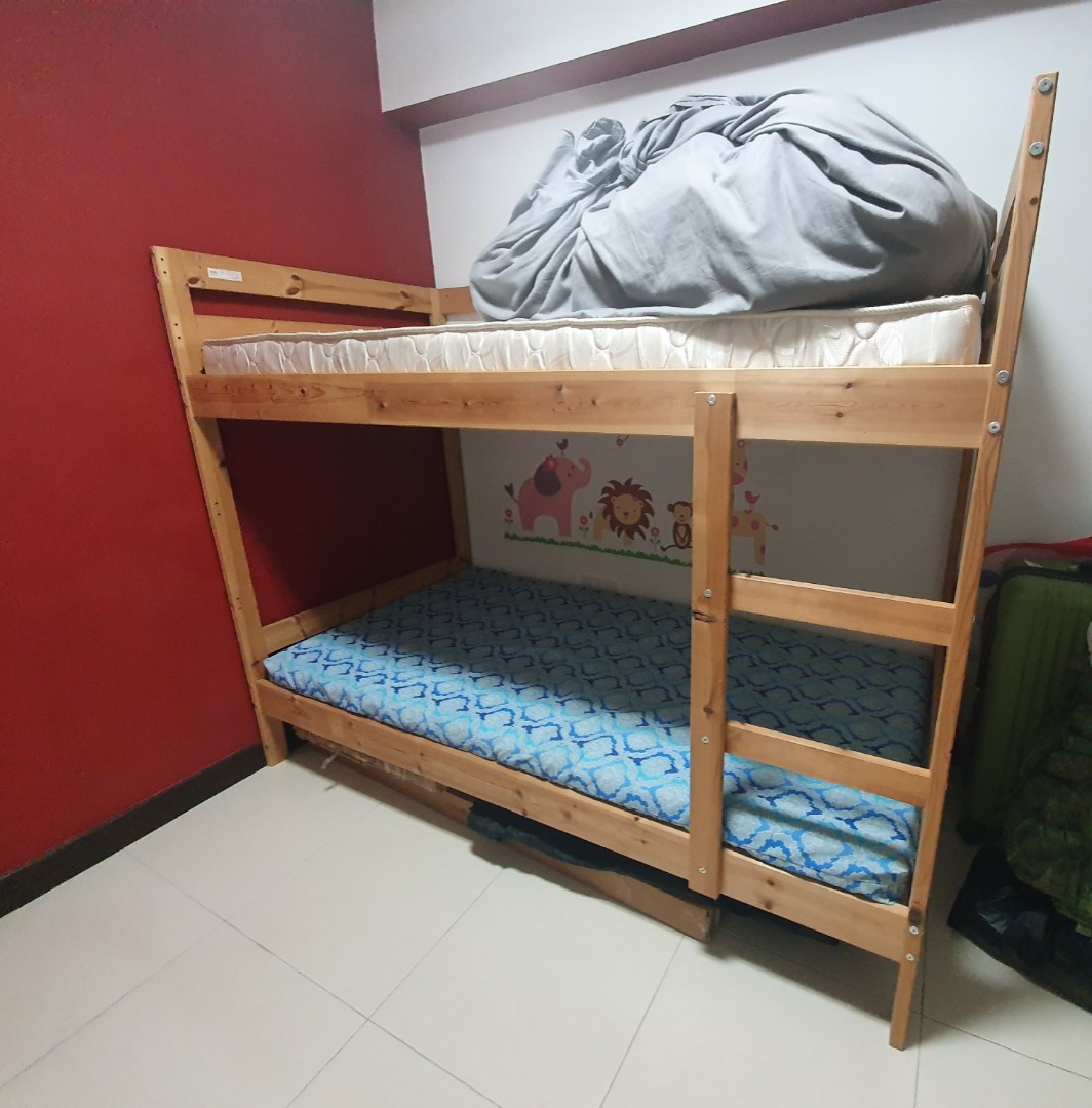Ikea Bunk Bed Furniture Beds Mattresses On Carousell