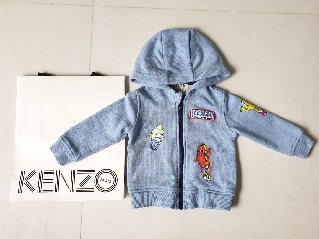 Kenzo Baby Hoodie Jacket, Babies \u0026 Kids 