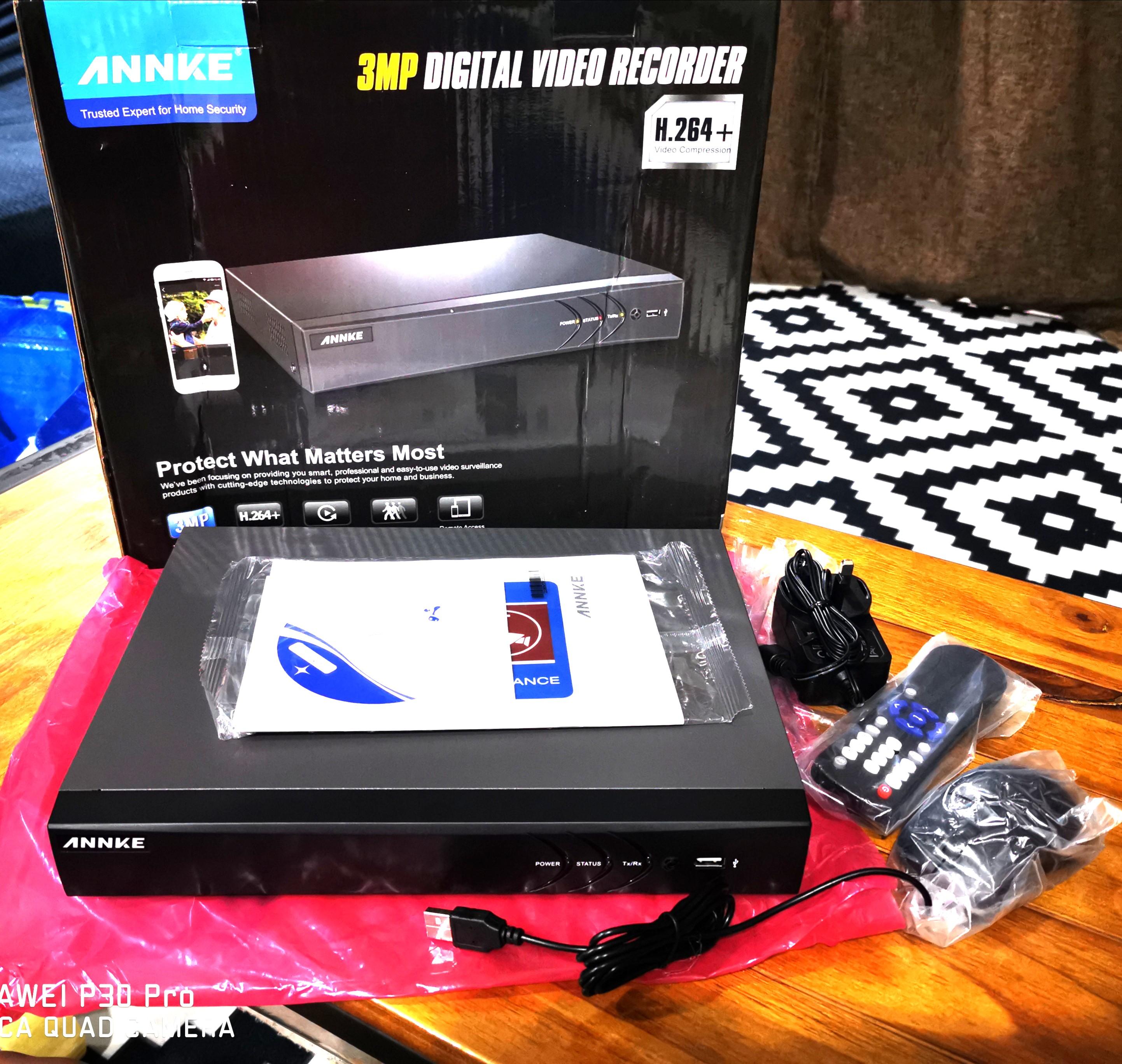 Last set ANNKE 3MP DIGITAL VIDEO recorder Photography Video