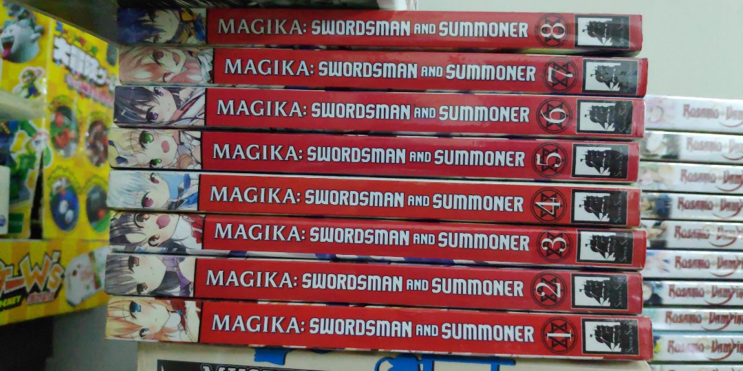 magika swordsman and summoner 1 - 8, Hobbies & Toys, Books & Magazines