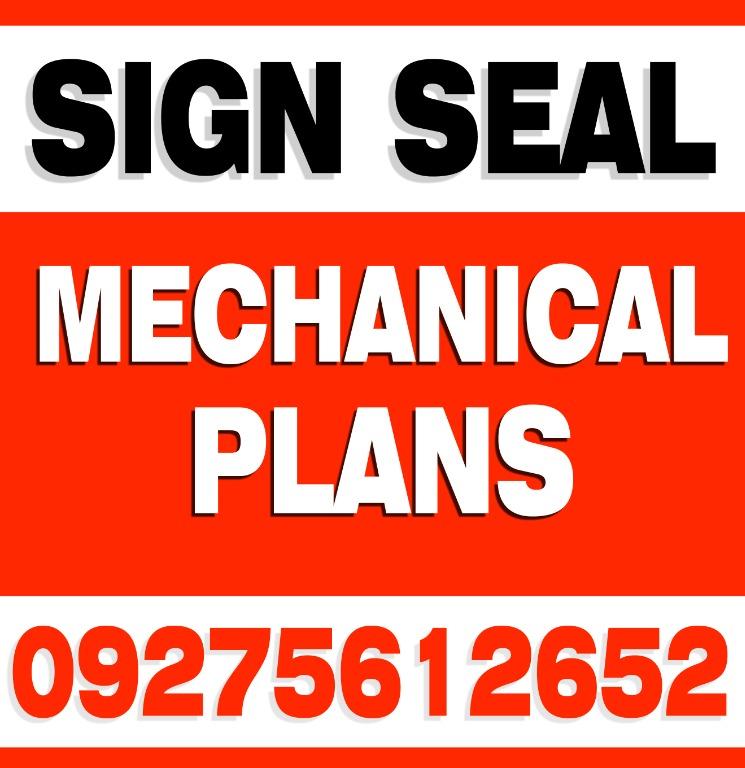 Mechanical Engineer PME Sign and Seal Plans Permits, Hobbies & Toys ...