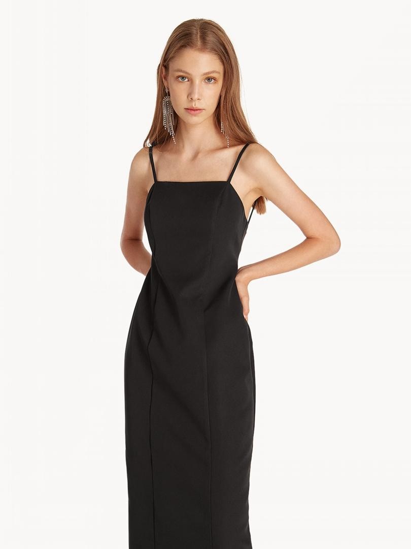 Open back top cami dress