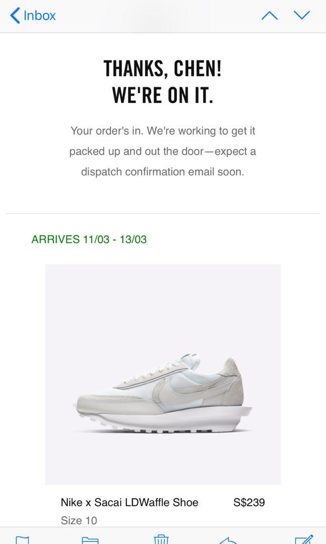 nike sacai raffle us