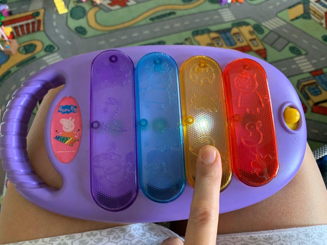 Peppa Pig Xylophone (original), Babies & Kids, Infant Playtime on Carousell