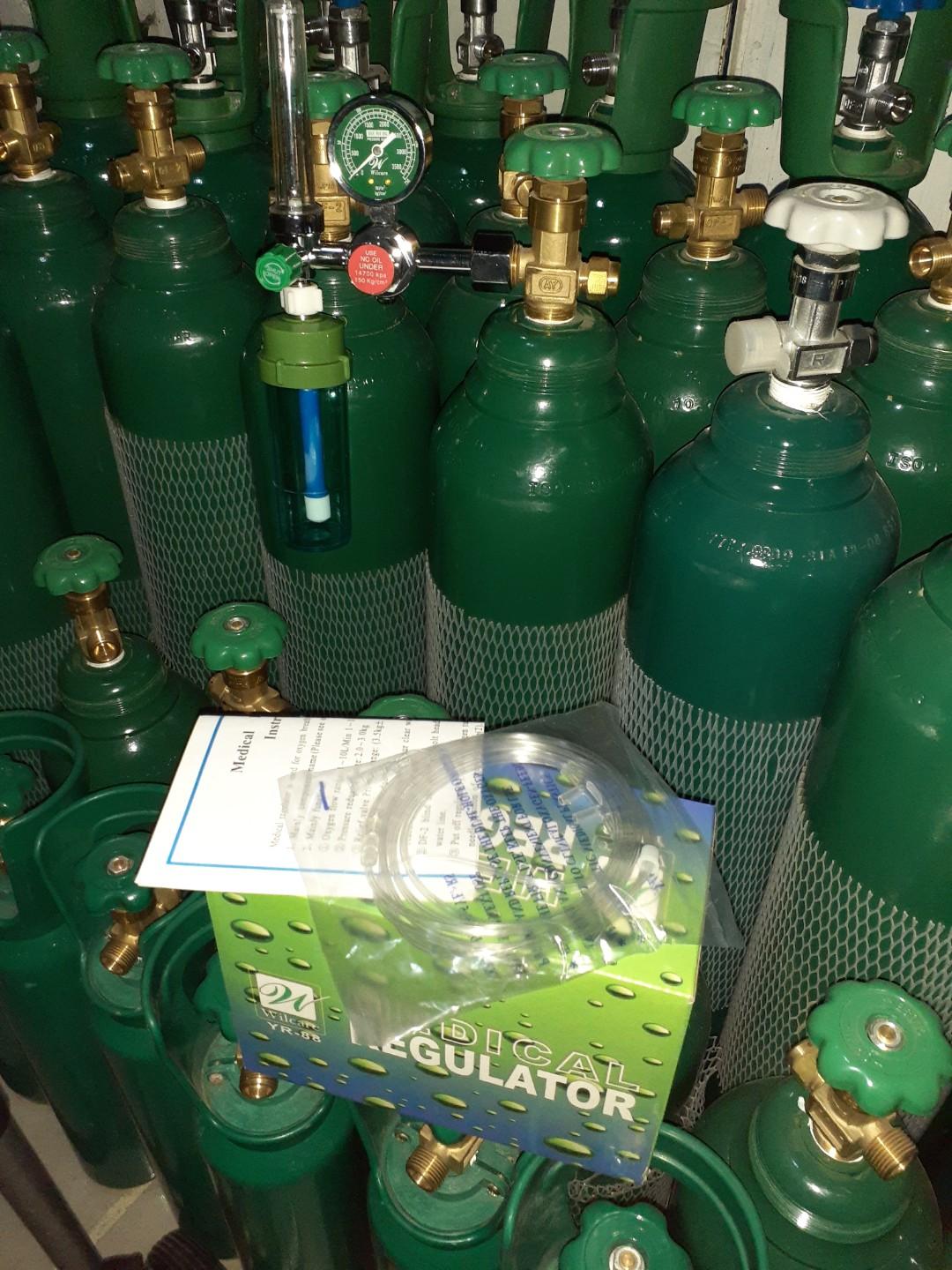 Portable medical oxygen tank (Category: Everything Else Others) located in Quezon City. Submitted by jayquanmarketing_09653447155 (Listing ID 282336639, Image 1). Description: COMPLETE SET PACKAGES MEDICAL OXYGEN TANK Inclusion:👉 Tank, Regulator set with full content.. SIZES PACKAGES👇 ✔5lbs complete set - 3,500 php. ✔10lbs complete set - 4,000 php. ✔15lbs complete set - 4,500 php. ✔20lbs complete set - 5,000 php. ✔50lbs complete set - 7,000 php