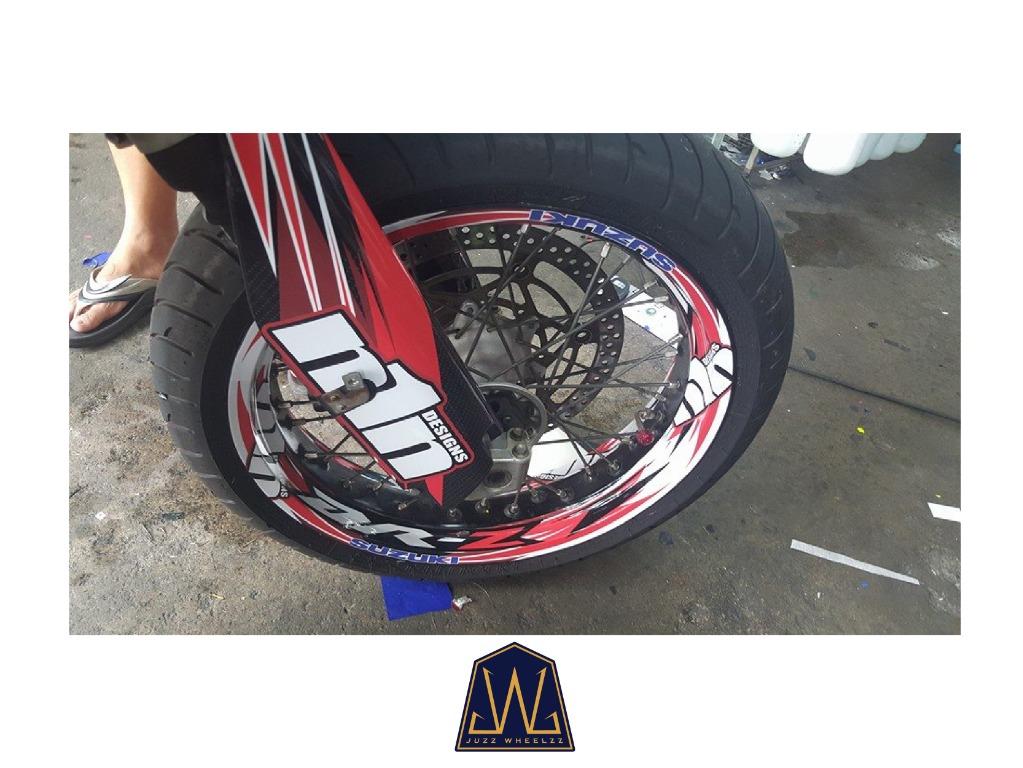 Rim Wraps, Motorcycles, Motorcycle Accessories on Carousell