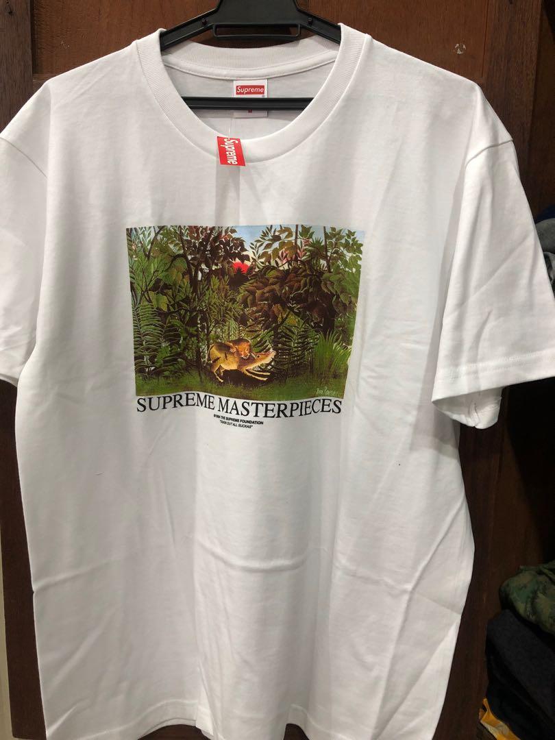Supreme masterpieces clearance tee white