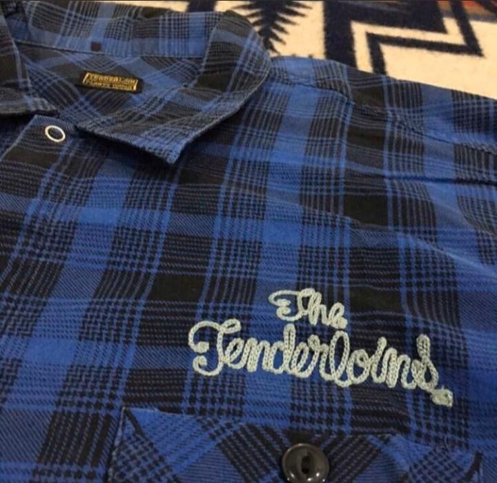 Tenderloin Chain Stitch Checked Flannel Shirt, Men's Fashion, Tops
