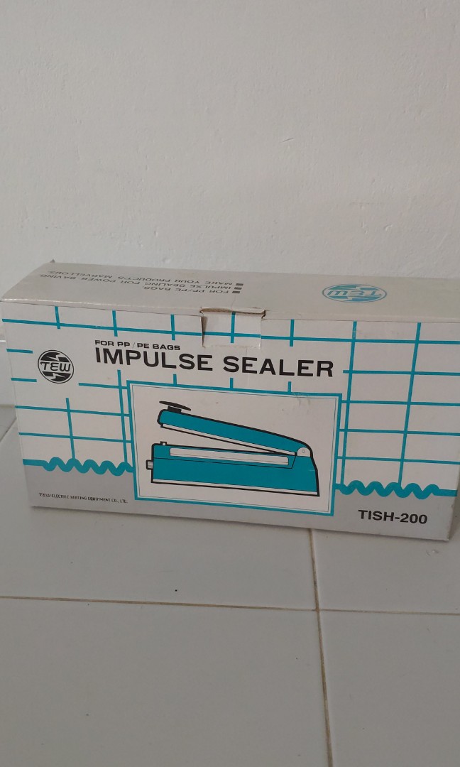 TEW impulse sealer, Everything Else on Carousell