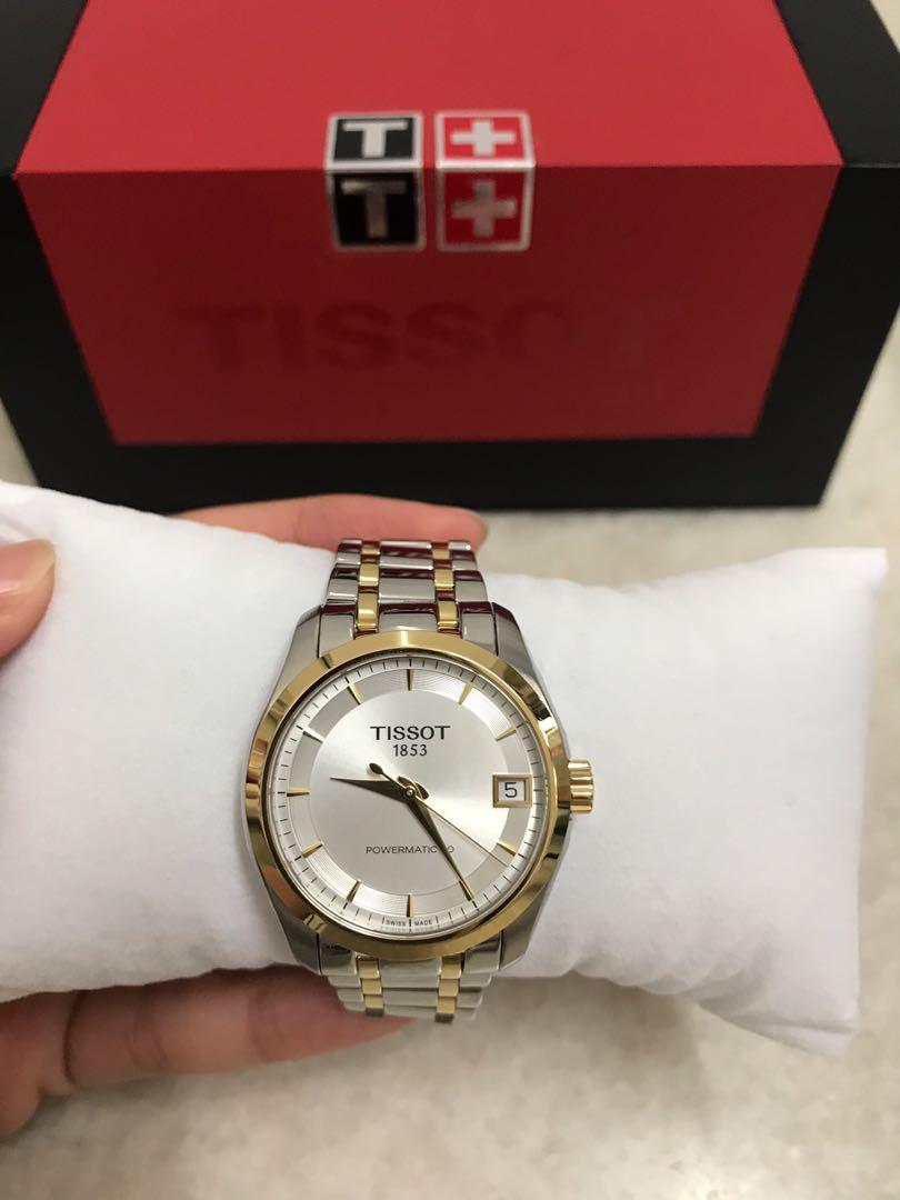 Tissot powermatic sales 80 couturier