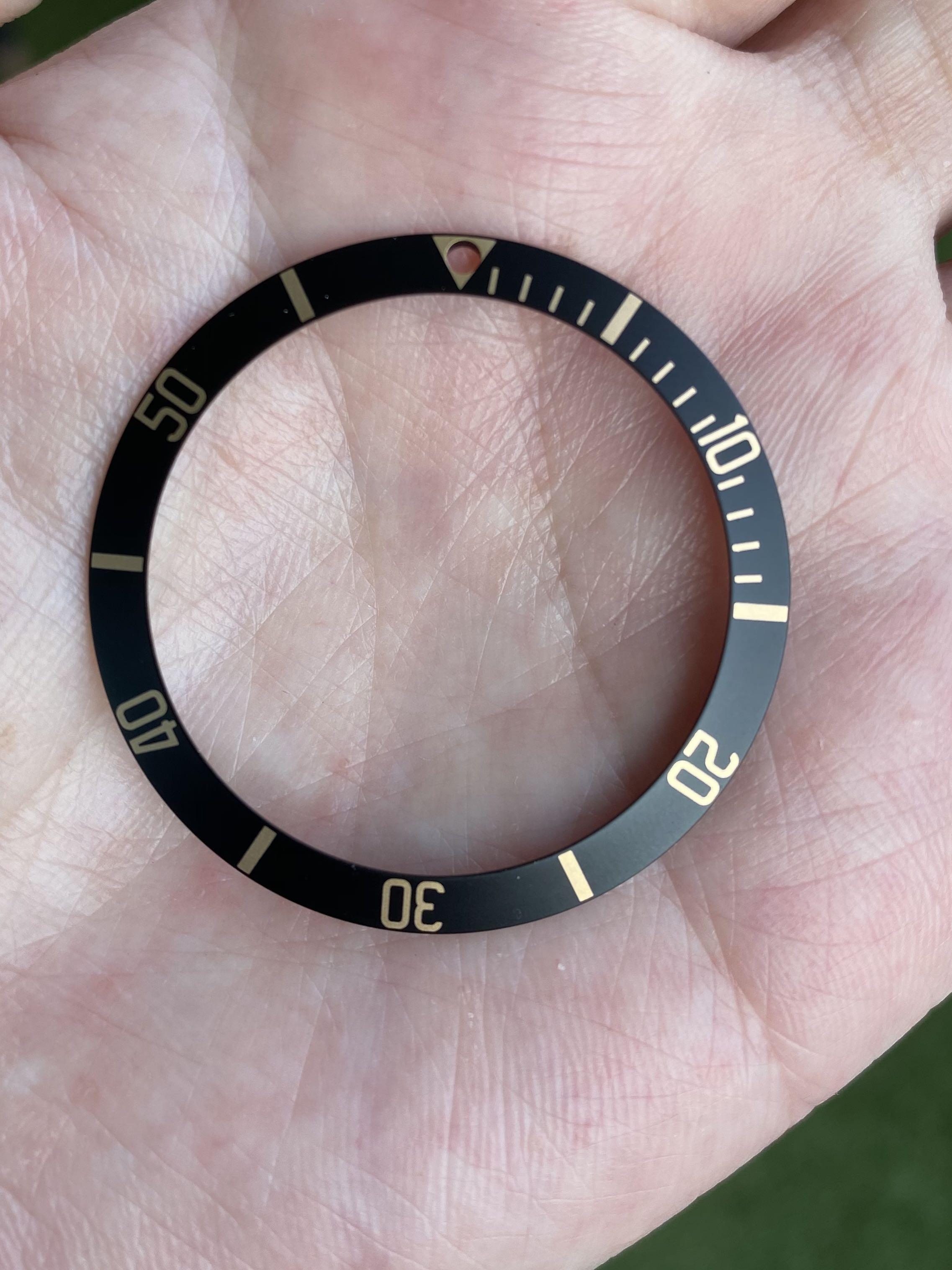Tudor shop bezel insert