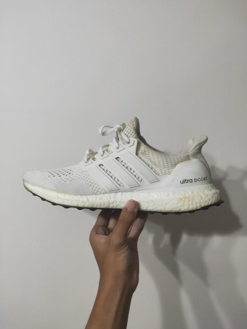 triple white ultra boost mens