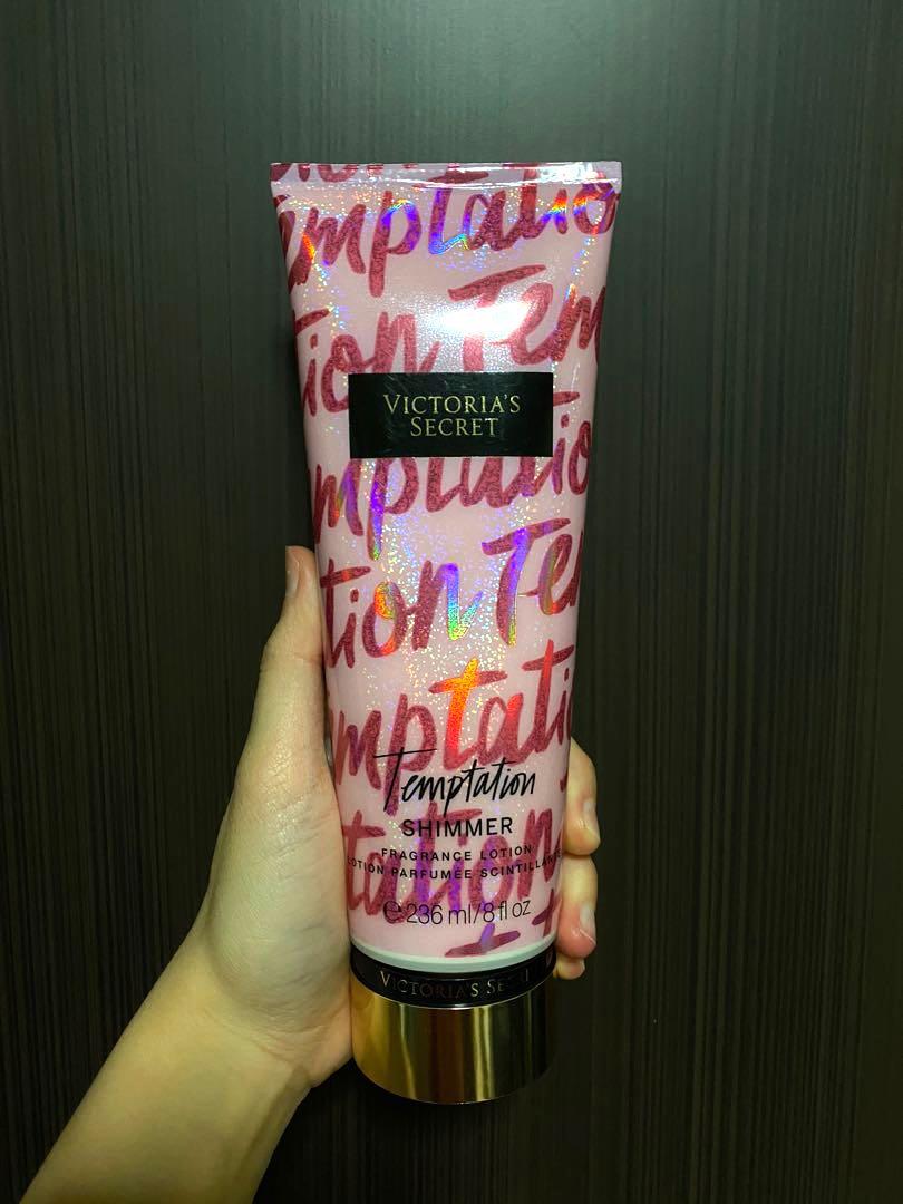 Victoria Secret Temptation Shimmer Fragrance Lotion Beauty
