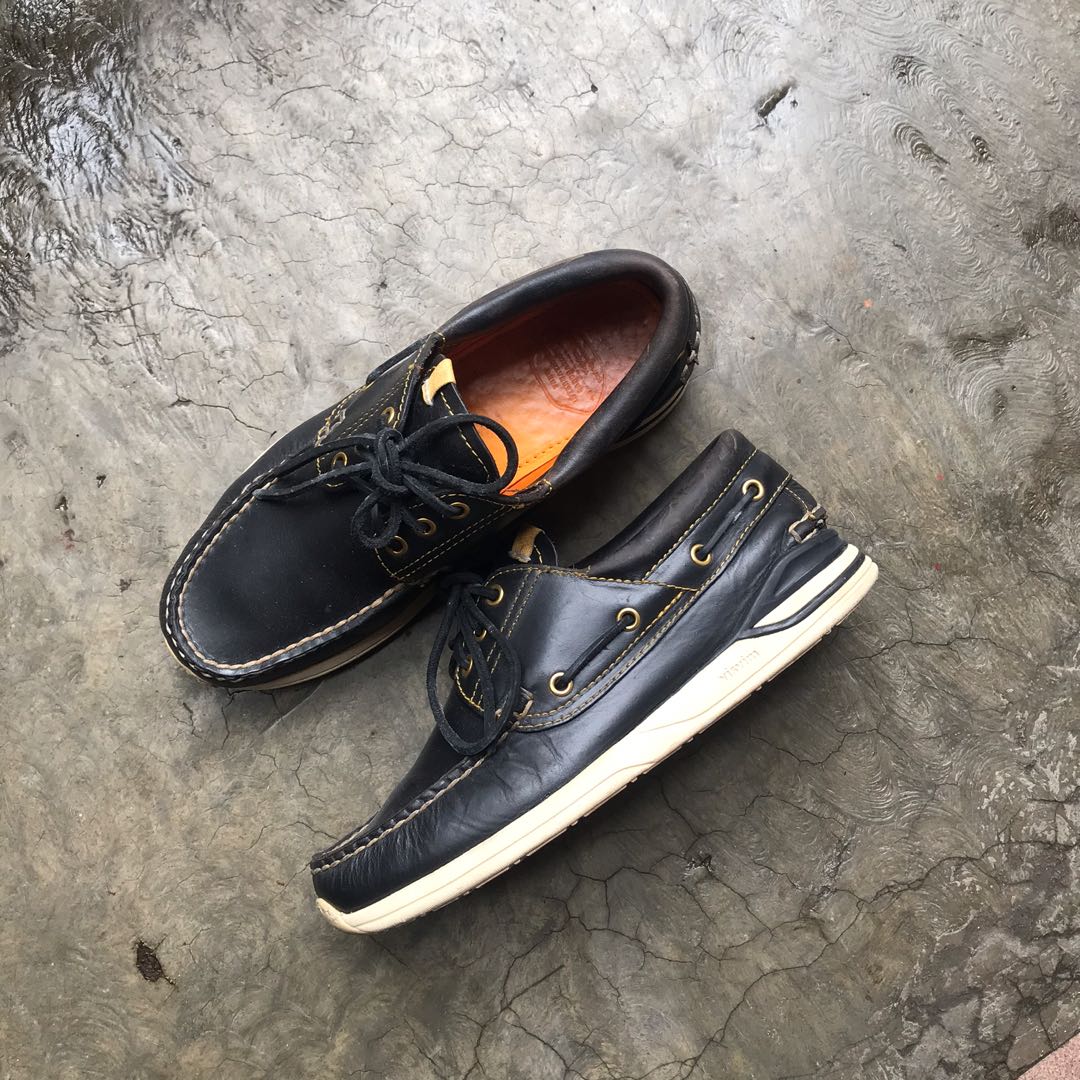 visvim　AMERICANA DECK-FOLK　BLACK　US8　美品定価当時4万円程