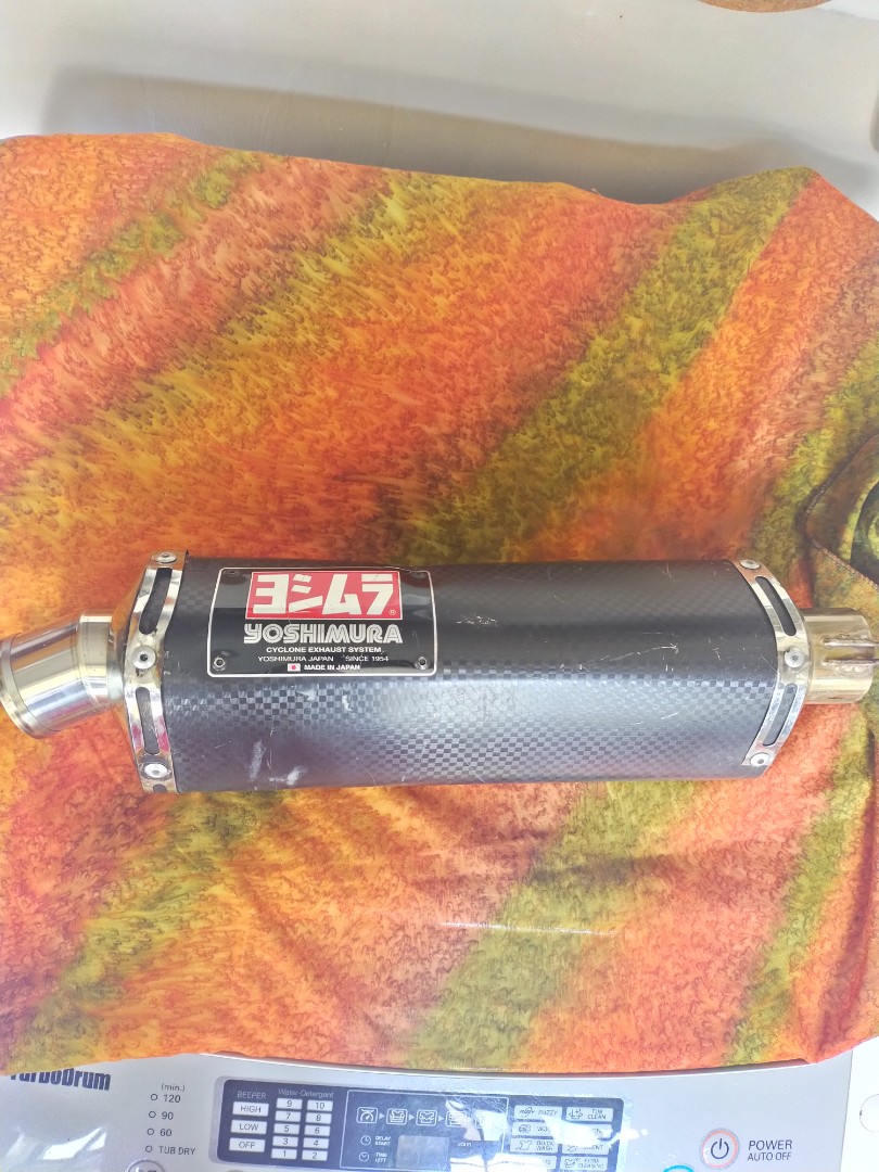 Yoshimura Exhaust illegal, Motorcycles, Motorcycle Accessories on Carousell