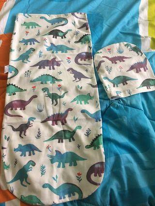 Instant Baby Swaddle with hat