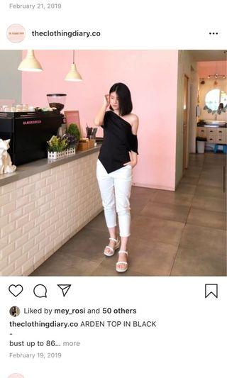 Arden Top Black
