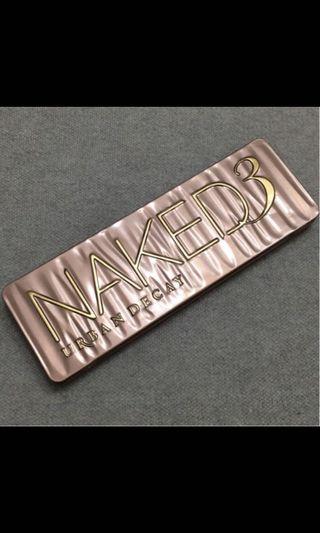 正品 Urban Decay Naked3 Honey Heat 眼影盤 12色眼影