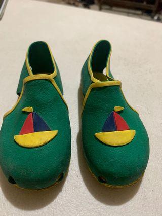 Baby green shoes