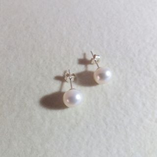 純銀淡水珍珠耳環 925 Sterling silver freshwater pearl earring64236715488129110