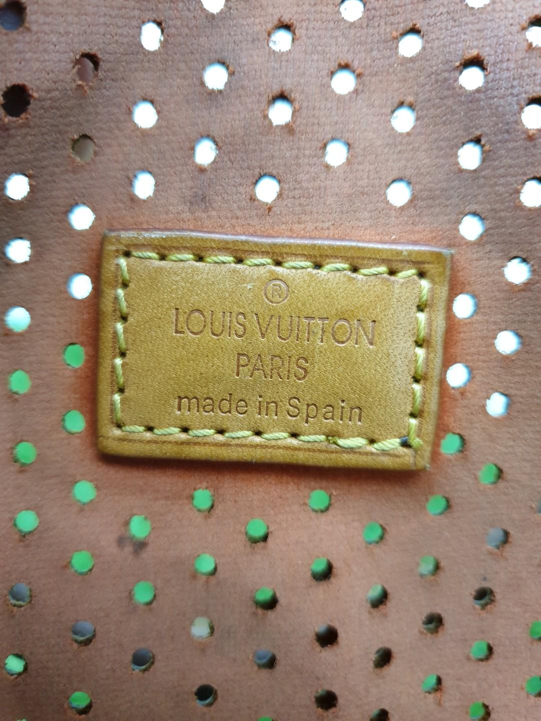 Louis Vuitton 2006 Perforated Speedy 30 · INTO