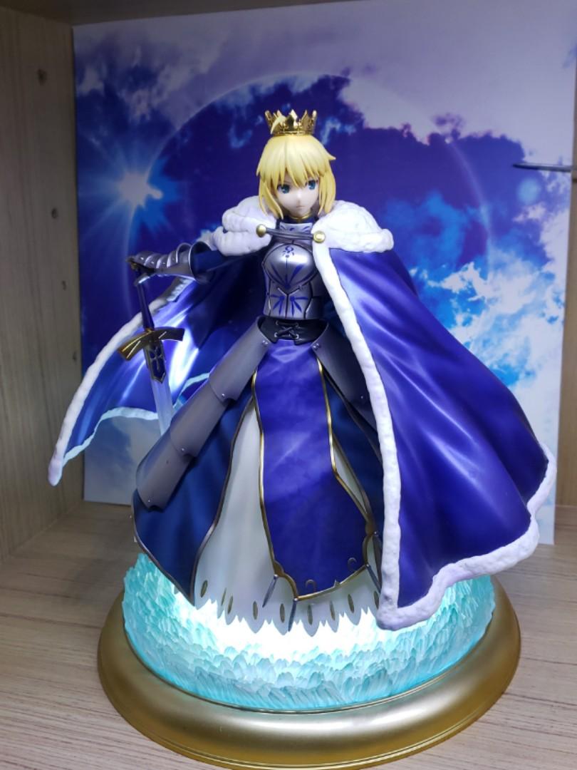中古 日版aniplex Fate Grand Order Saber Altria Pendragon Deluxe Edition 豪華版棉被王saber 玩具 遊戲類 玩具 Carousell