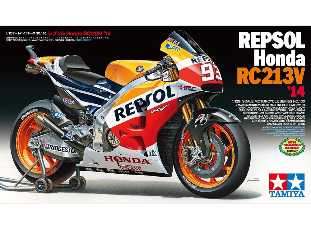 全新tamiya 1 12 Repsol Honda Rc213v 14年版電單車模型 玩具 遊戲類 玩具 Carousell