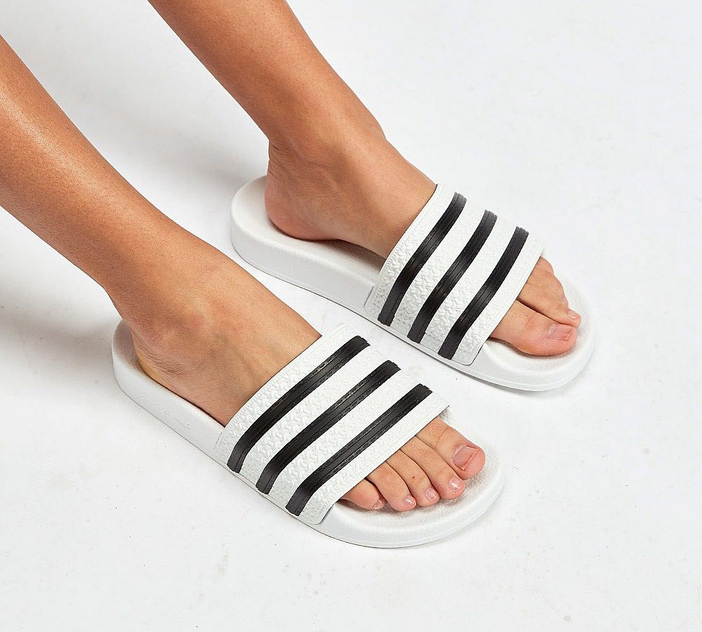 adidas adilette slides on sale