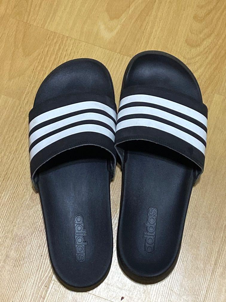 Adidas Cloudfoam Slides Men s Fashion Footwear Flipflops and Slides on Carousell