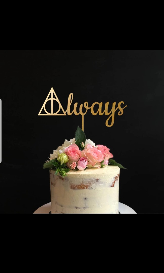 Harry Potter Always Cake | Harry potter cake, Harry potter room, Sweet 16