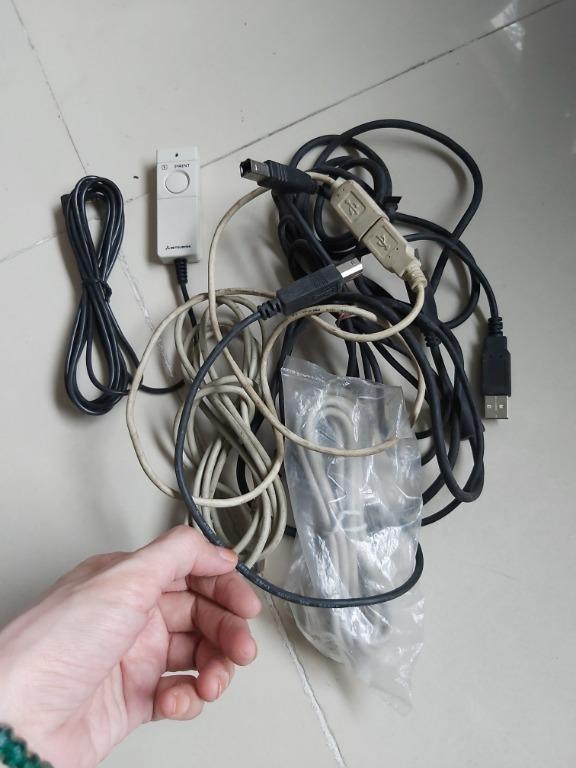Assorted Computer Wire USB Data Cable @ P250-500Each (Category: Computer Parts) located in Angeles City. Submitted by edjazmin (Listing ID 282563861, Image 2). Description: Assorted Computer Wire USB Data Cable @ P250-500Each Stock/Used Item Has No Further Testing Good working condition Buy now!!! Selling as is Pls Self Inspect ------------------------------------------ Viewing: No. 544 Acacia St. Dona Belen Subdivision Sto. Cristo Angeles city P